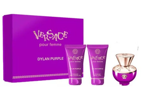 versace dylan purple gift set