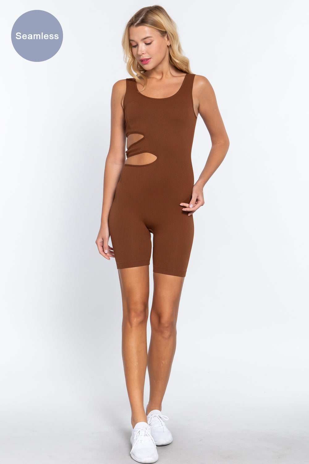 Suave Cut-out Seamless Romper